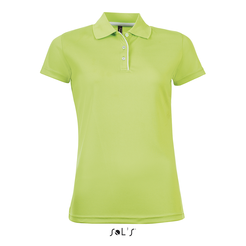 PERFORMER WOMEN 01179 SPORTS POLO POLYESTER PIQUÉ 180gsm