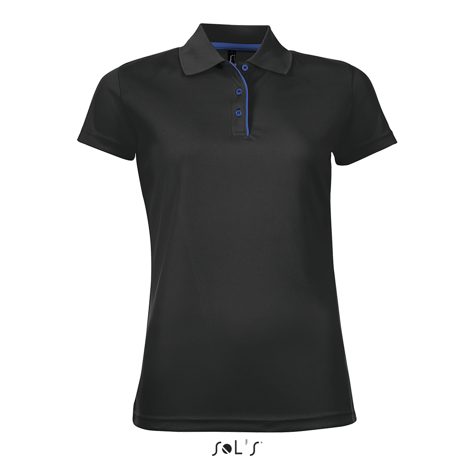 PERFORMER WOMEN 01179 SPORTS POLO POLYESTER PIQUÉ 180gsm