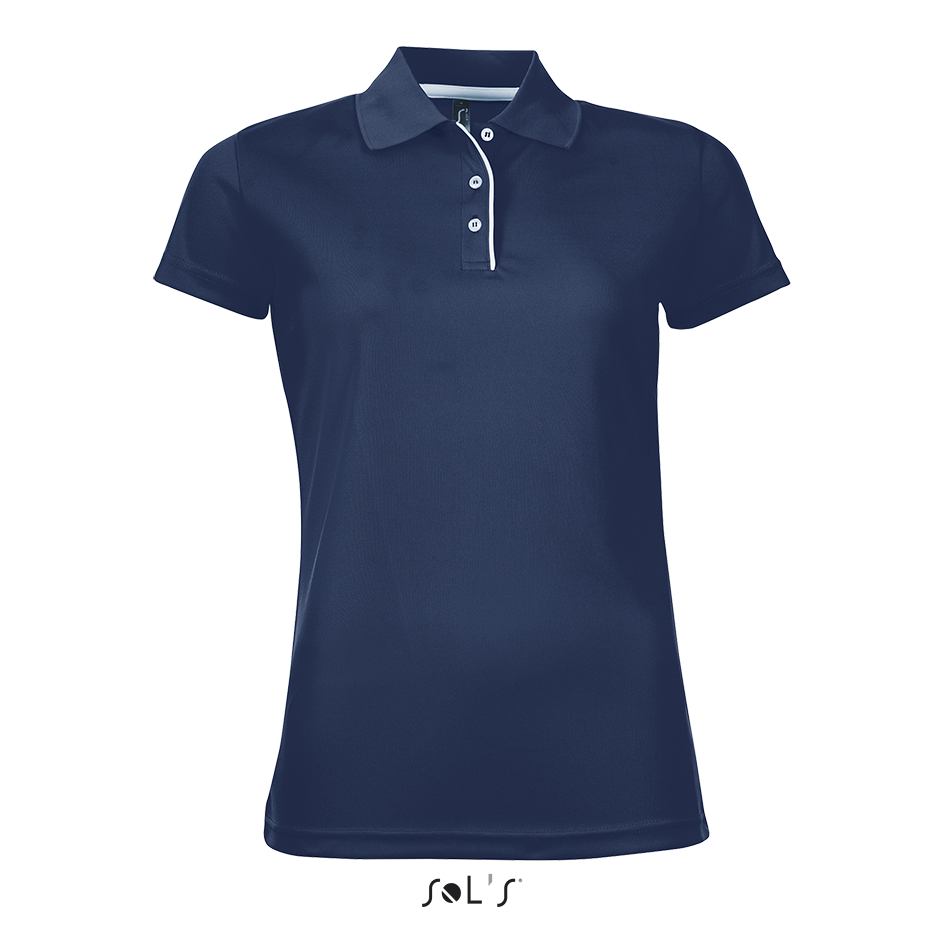 PERFORMER WOMEN 01179 SPORTS POLO POLYESTER PIQUÉ 180gsm