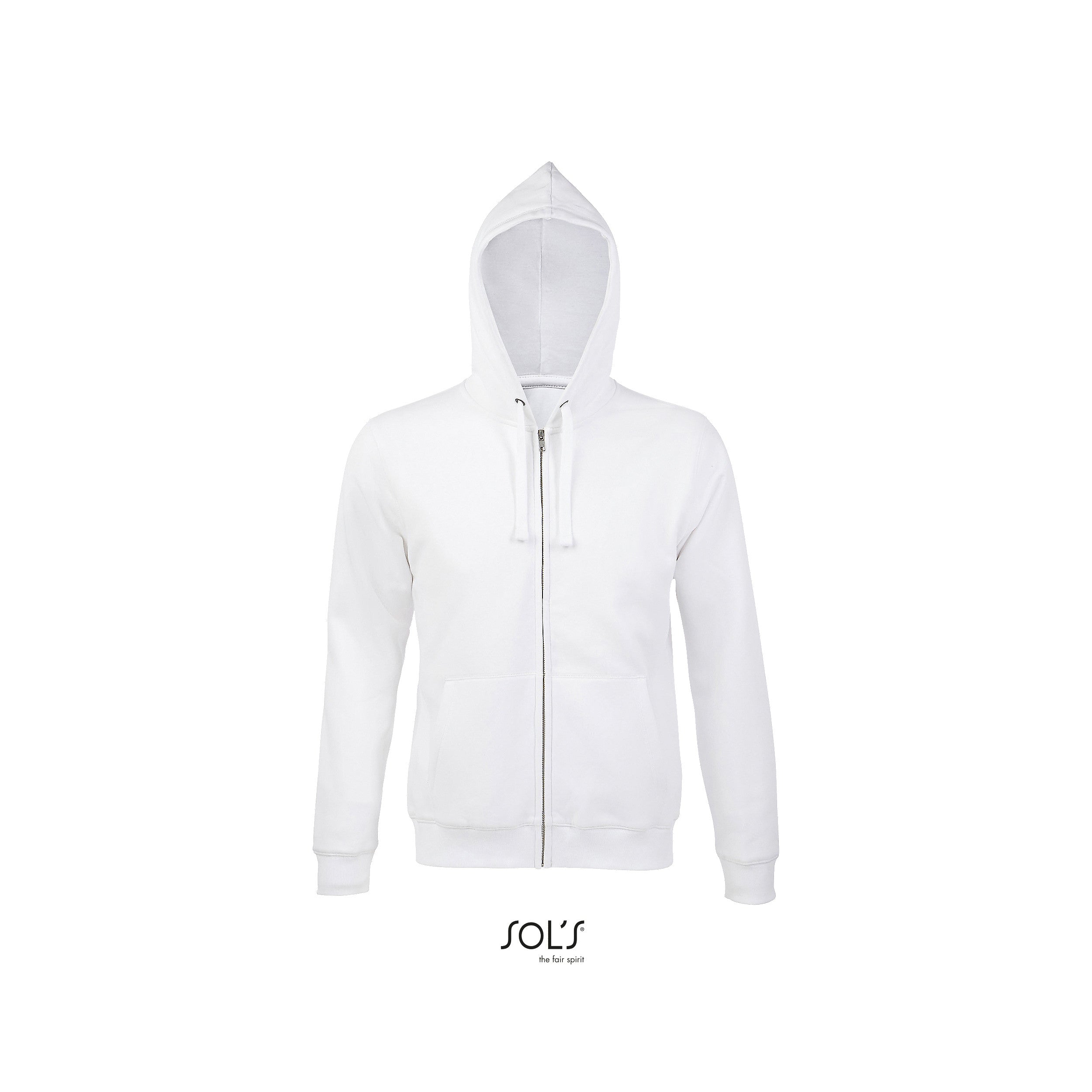 03105 SOL'S SPIKE MEN ZIP HOODIE 280 LSF (Low Shrinkage Fabric)