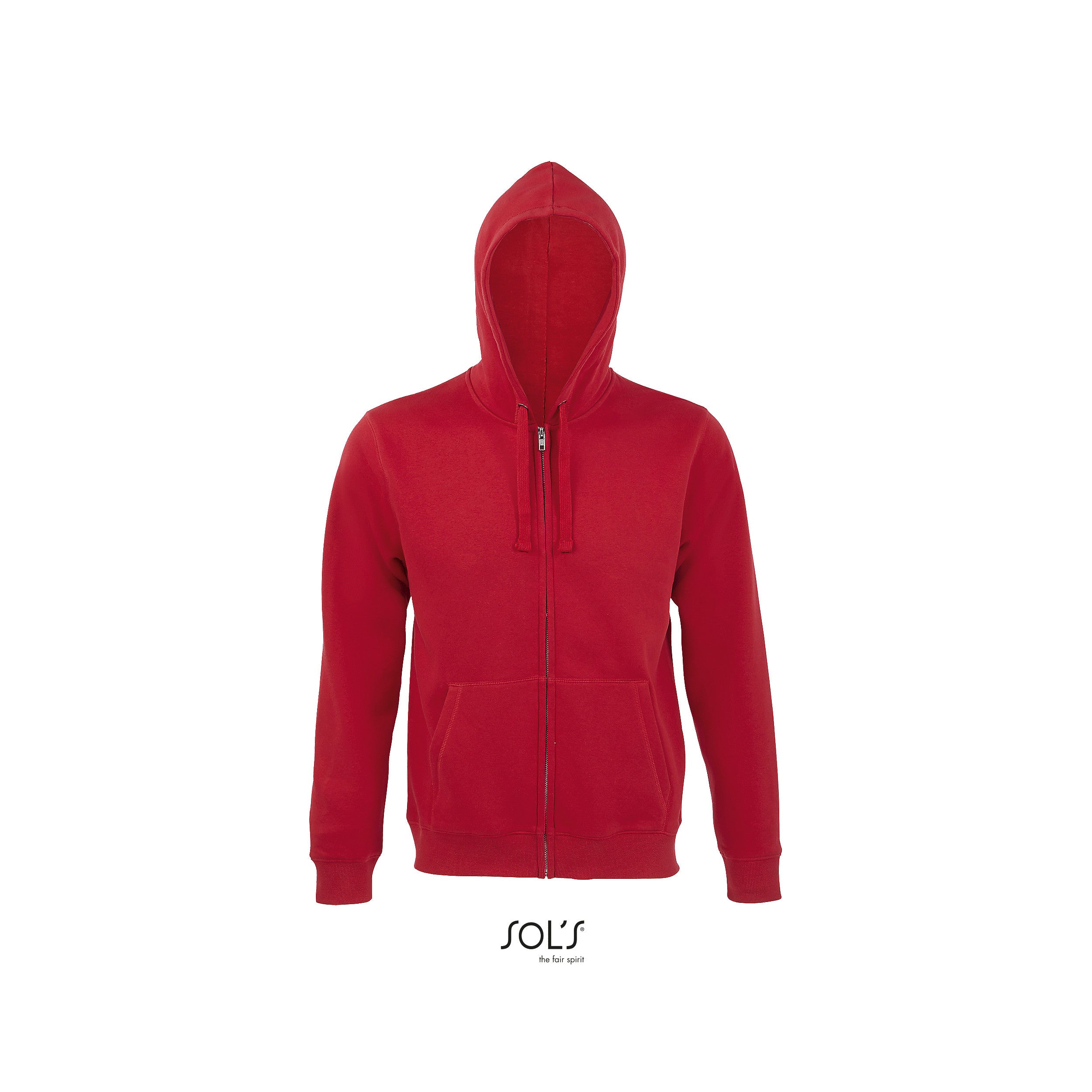 03105 SOL'S SPIKE MEN ZIP HOODIE 280 LSF (Low Shrinkage Fabric)
