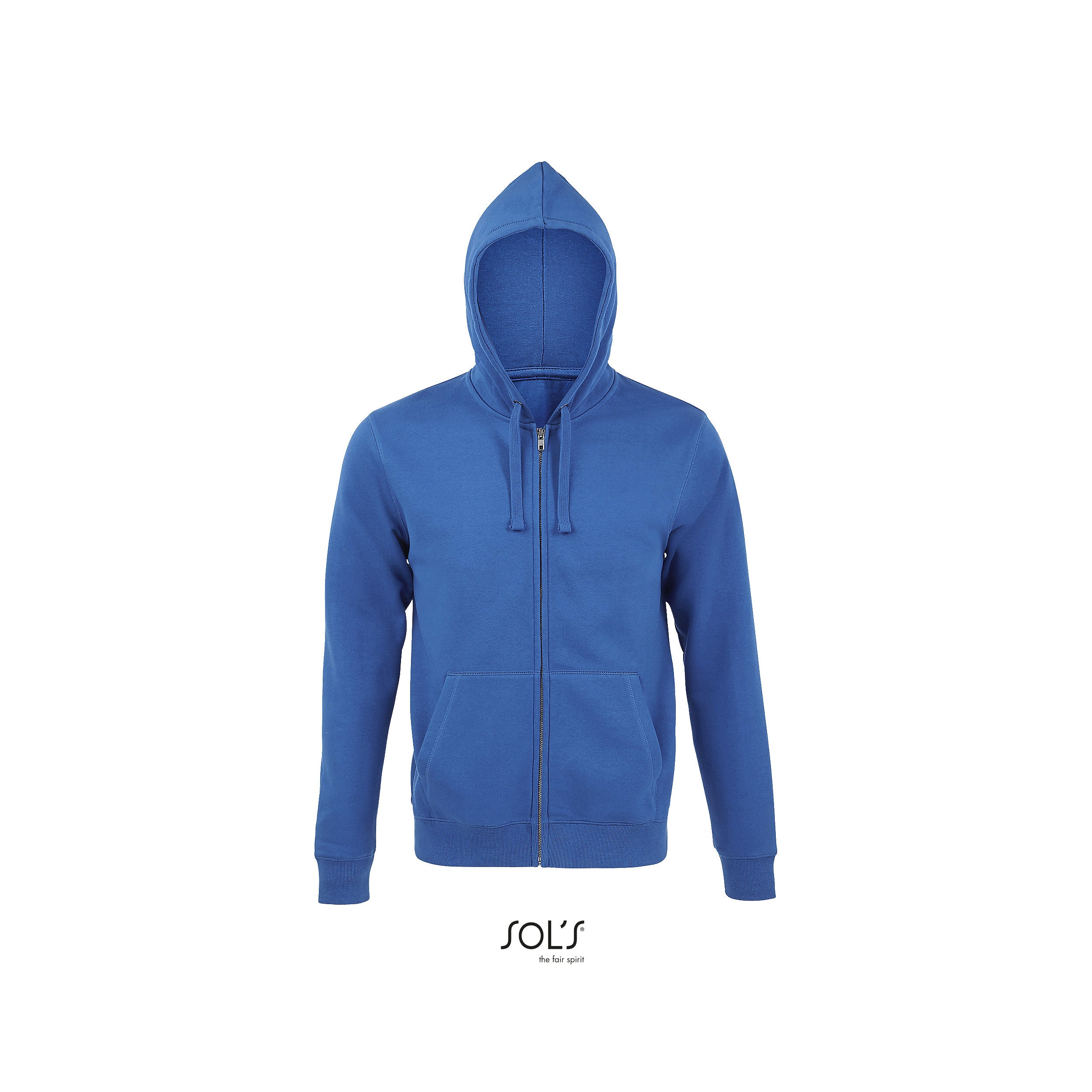 03105 SOL'S SPIKE MEN ZIP HOODIE 280 LSF (Low Shrinkage Fabric)