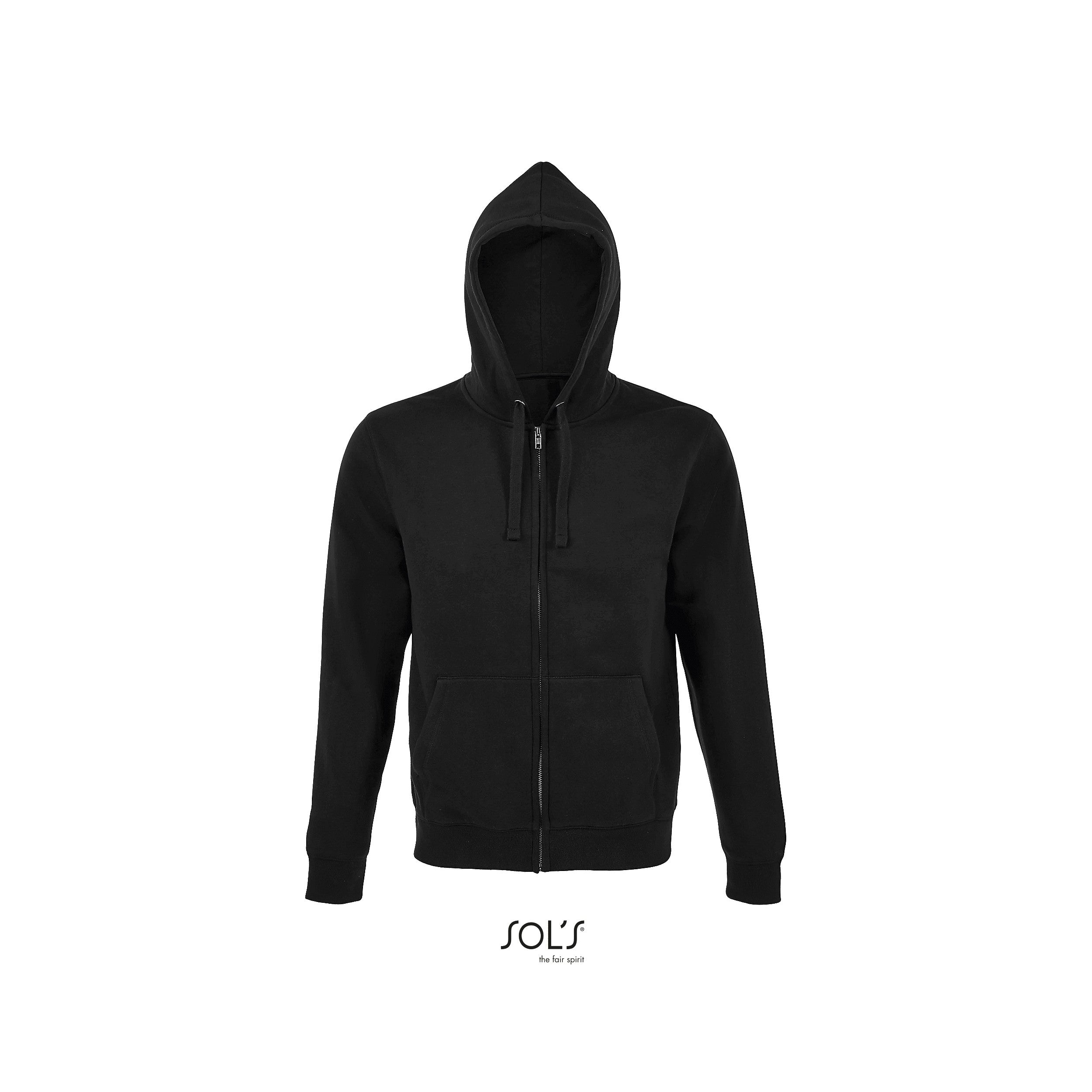 03105 SOL'S SPIKE MEN ZIP HOODIE 280 LSF (Low Shrinkage Fabric)