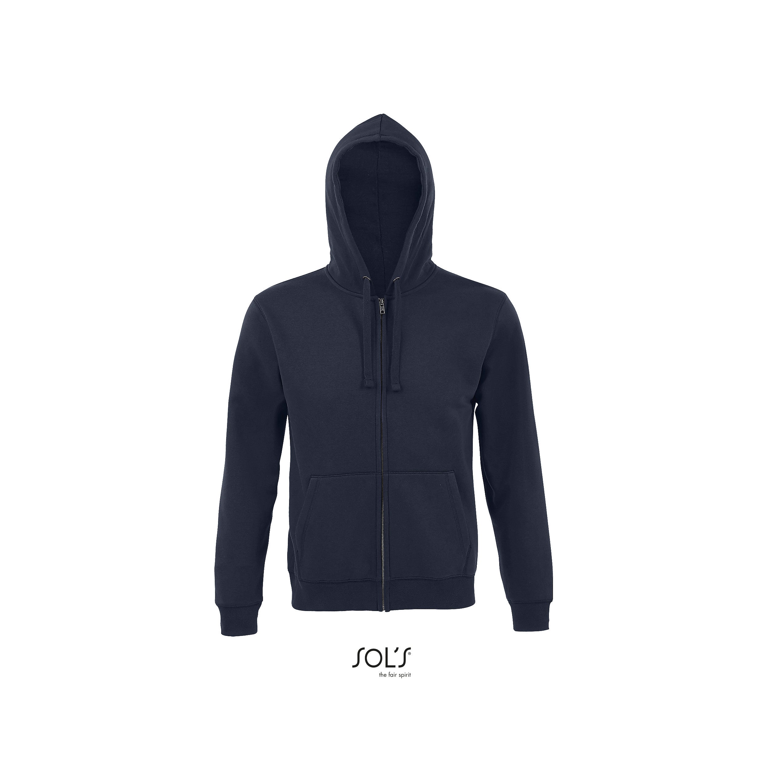 03105 SOL'S SPIKE MEN ZIP HOODIE 280 LSF (Low Shrinkage Fabric)