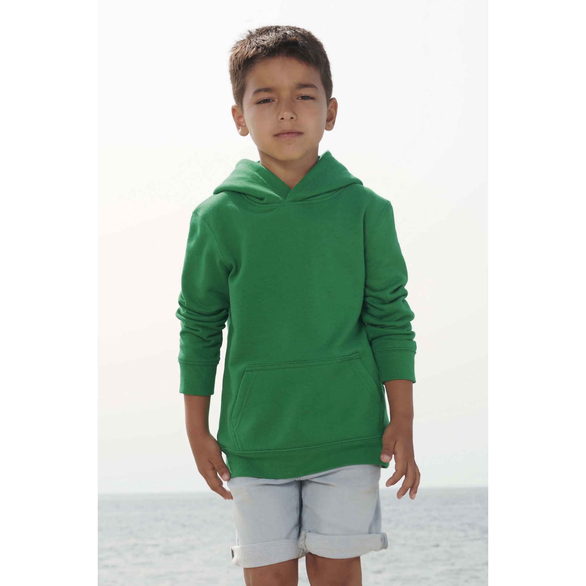 04238 SOL'S CONDOR KIDS HOODED SWEATSHIRT BRUSHED FLEECE 280gsm