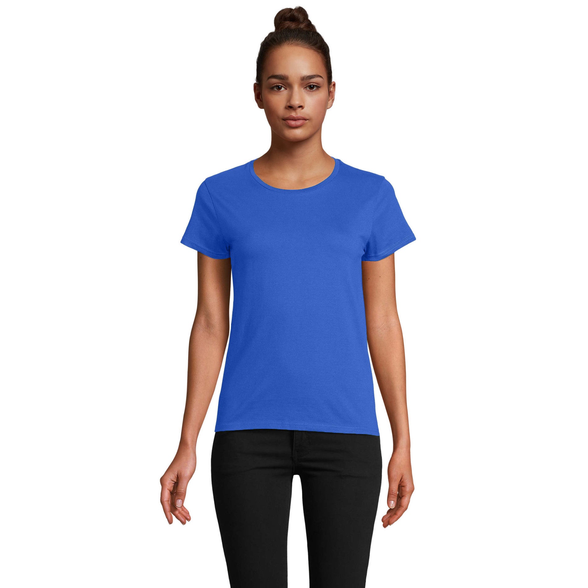 03581 CRUSADER WOMEN ORGANIC COTTON FITTED JERSEY T-SHIRT JERSEY 150