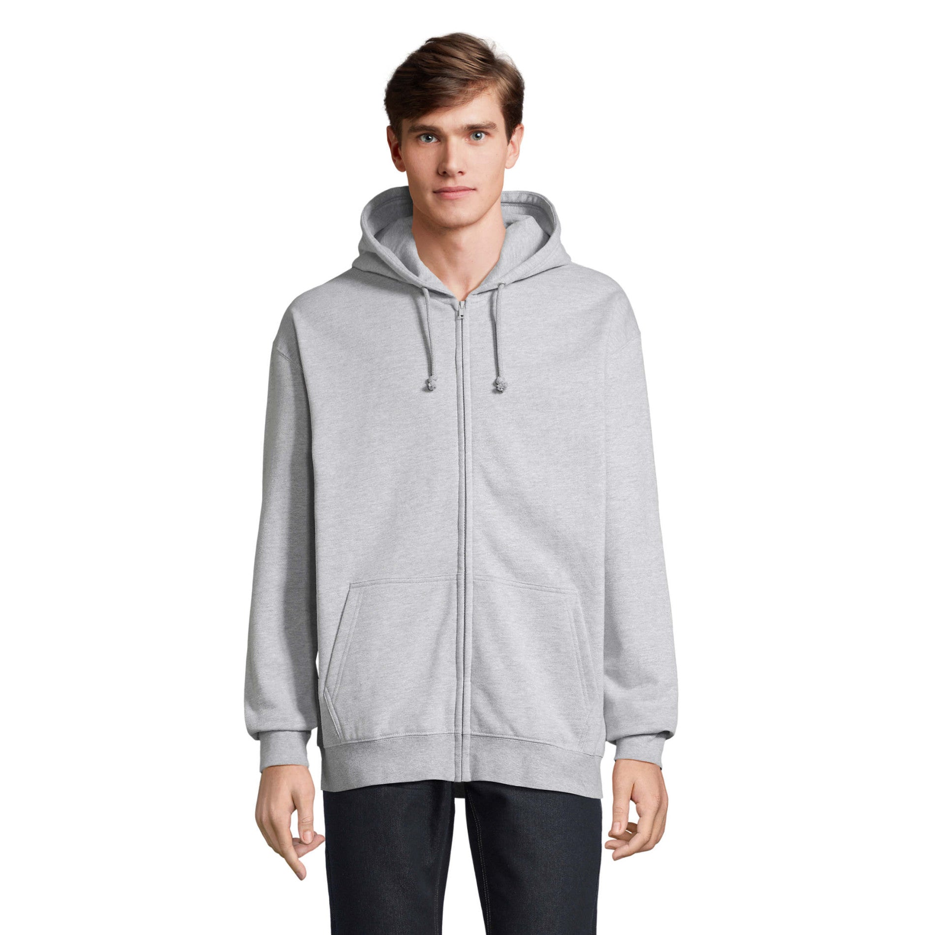 SOL'S CARTER 03812 UNISEX FULL-ZIP HOODIE BRUSHED FLEECE 290