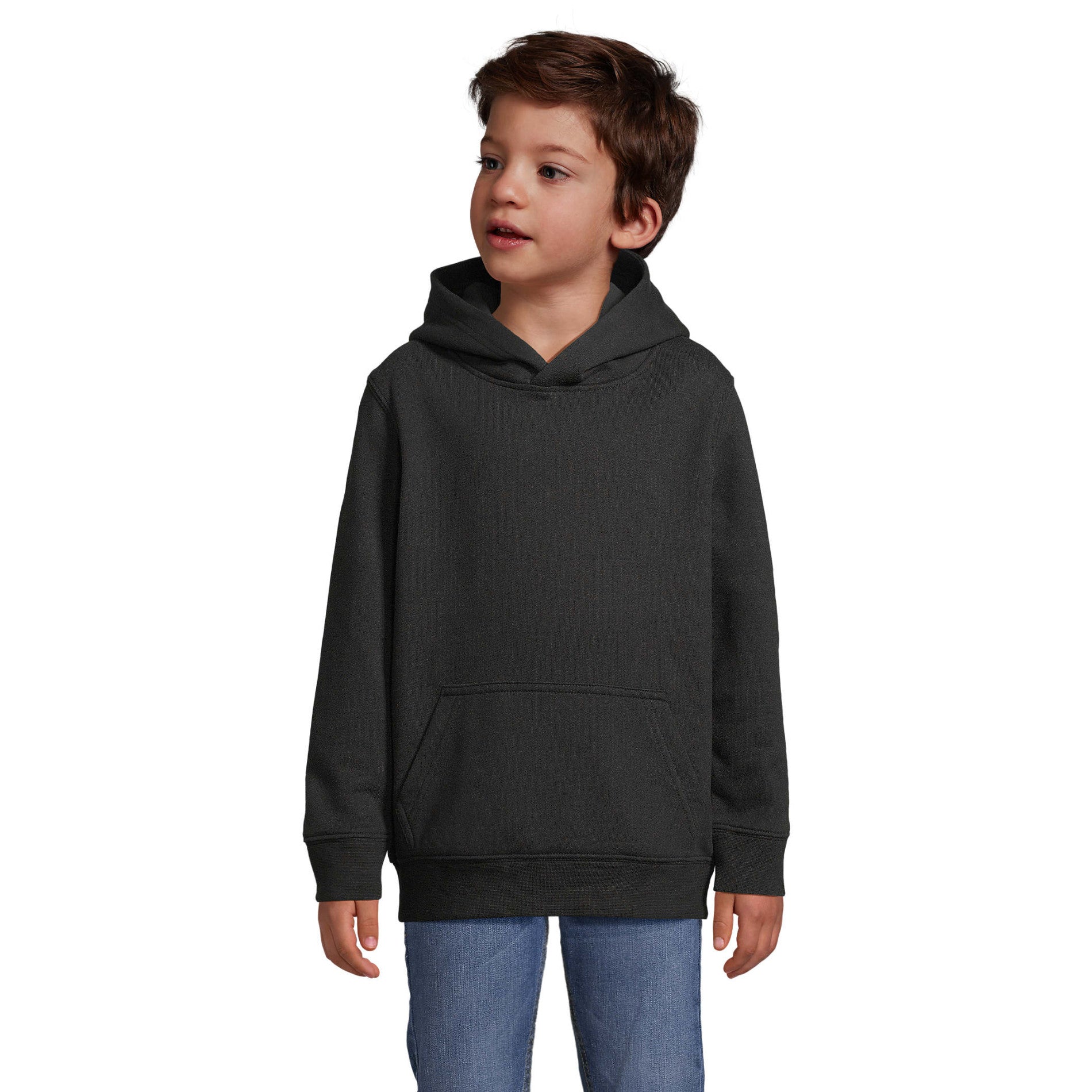 04238 SOL'S CONDOR KIDS HOODED SWEATSHIRT BRUSHED FLEECE 280gsm