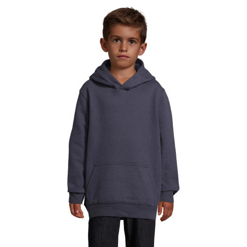SOL'S CONDOR KIDS HOODED SWEATSHIRT BRUSHED FLEECE