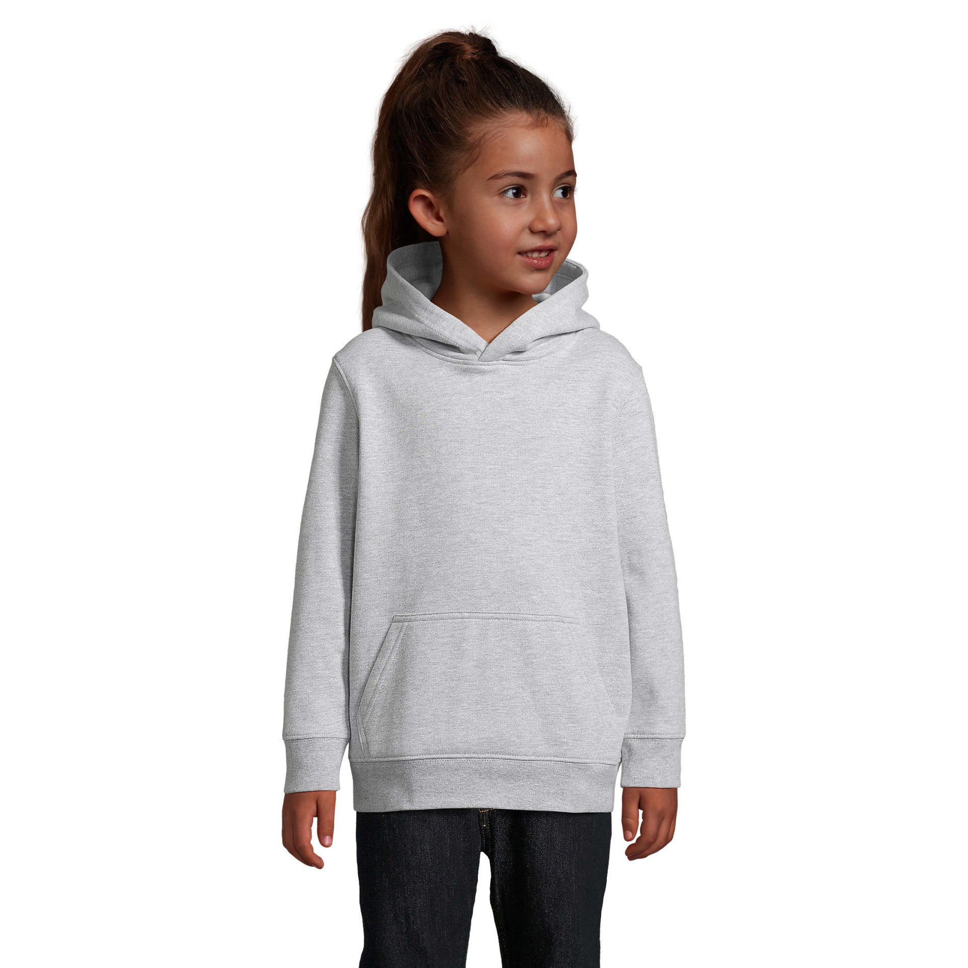 04238 SOL'S CONDOR KIDS HOODED SWEATSHIRT BRUSHED FLEECE 280gsm