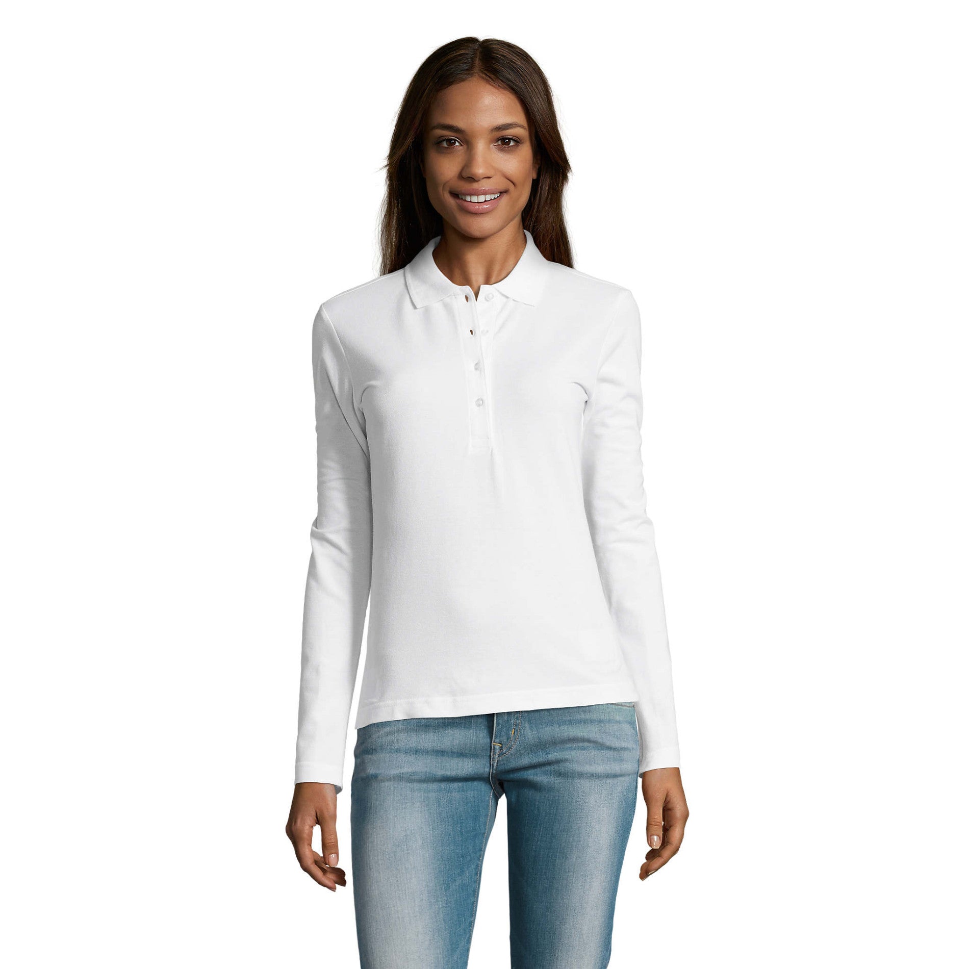 11317 SOL'S PODIUM WOMEN'S L\S POLO SHIRT PIQUÉ 210